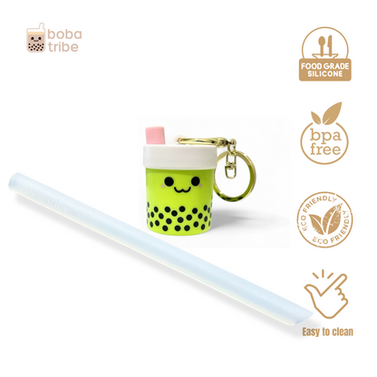 Boba Straw Keyring Set