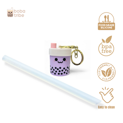 Boba Straw Keyring Set