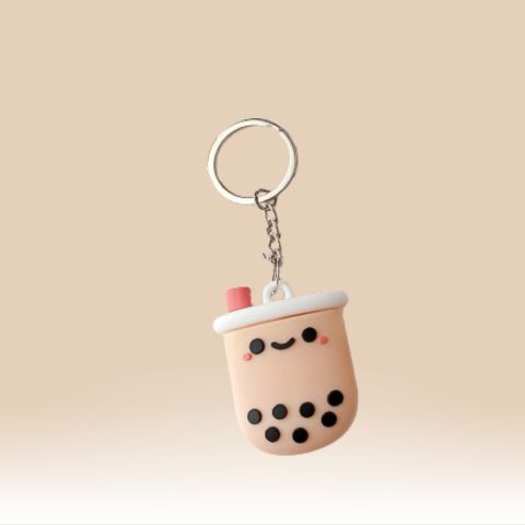 Boba Tea AirTag Keyring Case