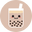 logo of Boba Tribe | Cute Boba tea Gifts & Merchandise